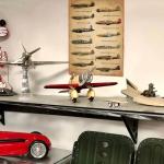 Vintage Aviation Metal Sign for Man Cave Decor