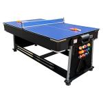7-Foot Multi Game Swivel Pool Table - Blue