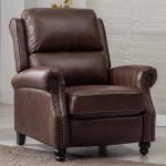 CANMOV Faux Leather Pushback Recliner Chair
