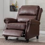 CANMOV Faux Leather Pushback Recliner Chair