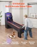 VEVOR 9' Classic Arcade Game Table with LED