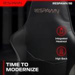 Respawn 110 Ergonomic Gaming Chair - Gray Recliner
