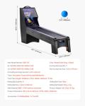 VEVOR 9' Classic Arcade Game Table with LED