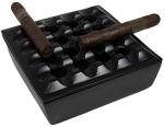 U.Like Windproof Aluminum Cigar Ashtray - Black