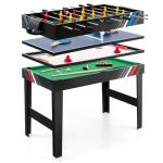 GYMAX 4-in-1 Combo Game Table for Fun