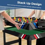 GYMAX 4-in-1 Combo Game Table for Fun