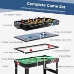 GYMAX 4-in-1 Combo Game Table for Fun