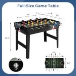 GYMAX 4-in-1 Combo Game Table for Fun