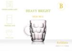 Dimpled Pint Beer Mug Set - 2 Pack