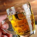 Dimpled Pint Beer Mug Set - 2 Pack