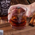 Funny Whiskey Glasses - Perfect Gift for Men