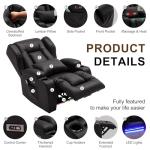 Electric Recliner Chair with Massage and Heat