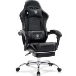 Ergonomic Gaming Chair with Footrest and Massage