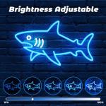 Shark Neon LED Sign for Man Cave Decor