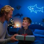 Shark Neon LED Sign for Man Cave Decor