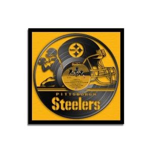 Pittsburgh Steelers Vinyl Record Wall Art Print