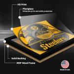 Pittsburgh Steelers Vinyl Record Wall Art Print