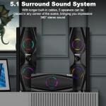 Bobtot 5.1 Surround Sound System with Subwoofer