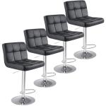 Set of 4 Modern 24-inch Bar Stools