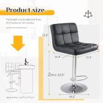 Set of 4 Modern 24-inch Bar Stools