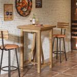 Tribesigns 39.4" Tall Pub Table for Small Spaces
