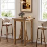 Tribesigns 39.4" Tall Pub Table for Small Spaces