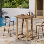 Tribesigns 39.4" Tall Pub Table for Small Spaces