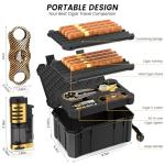 Travel Cigar Humidor Set with Accessories Kit