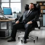 Big and Tall Ergonomic Gaming Chair with Lumbar Support