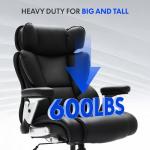 Big and Tall Ergonomic Gaming Chair with Lumbar Support