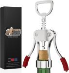 GORILLA GRIP Heavy Duty Wine Opener and Corkscrew