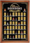Bourbon Bucket List Scratch-Off Poster for Men