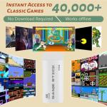 HRYYDS Retro Gaming Console with 40,000 Games