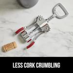 GORILLA GRIP Heavy Duty Wine Opener and Corkscrew