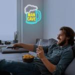 Cool Beer Neon Sign for Man Cave Decor