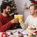 Funny Christmas Beer Glass - Perfect Holiday Gift