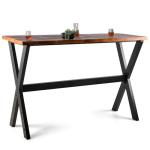 Rustic High Top Bar Table for Small Spaces