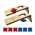 Mini Tabletop Cornhole Game Set with 8 Bags