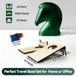 Mini Tabletop Cornhole Game Set with 8 Bags