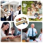 Mini Tabletop Cornhole Game Set with 8 Bags