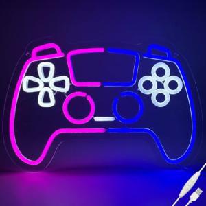 Gamer Neon Sign for Cool Man Cave Decor