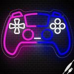 Gamer Neon Sign for Cool Man Cave Decor