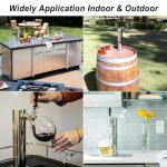 Single Tap Beer Tower Dispenser with Stainless Faucet