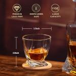 Whiskey Rocks Glass Set with Ice Ball Molds