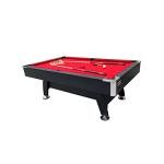 7-Foot RACK Draco Pool Table with Red Felt