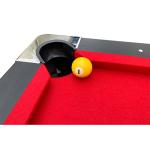 7-Foot RACK Draco Pool Table with Red Felt