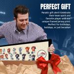 Denver Broncos Framed NFL Wall Art Print