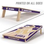 Washington Huskies 2’ x 4’ Wood Cornhole Game