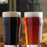 GATWOEST 20 oz Stackable Beer Glass Set of 6