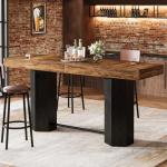 Industrial 70.9" Extra Long Bar Table